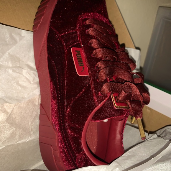 puma cali velvet women's sneakers